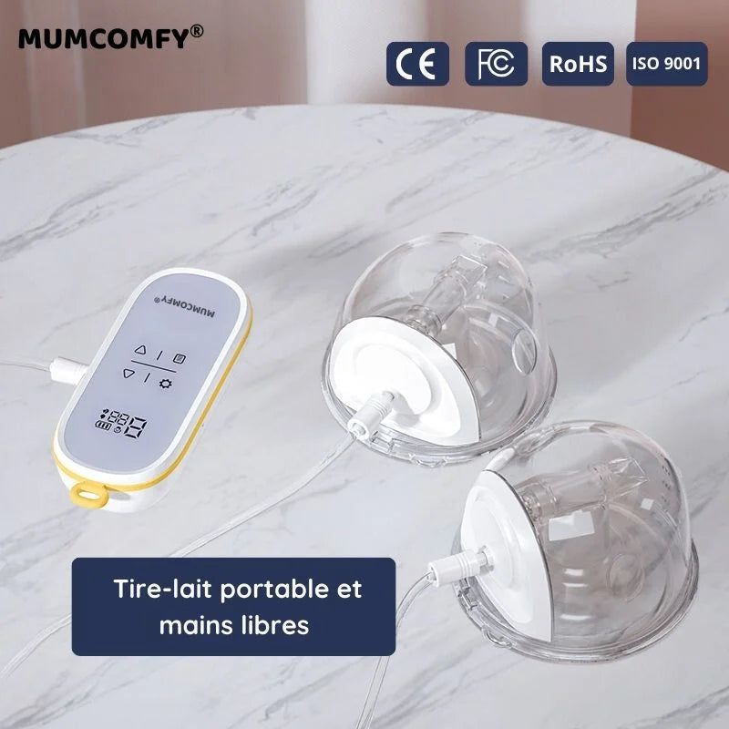 Tire-lait électrique portable, mains libres et portable — TwinFlex® Duo
