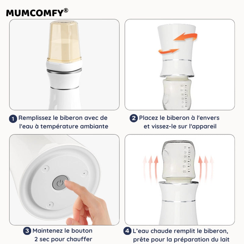 Chauffe biberon nomade 8800mAh — WarmyGo®