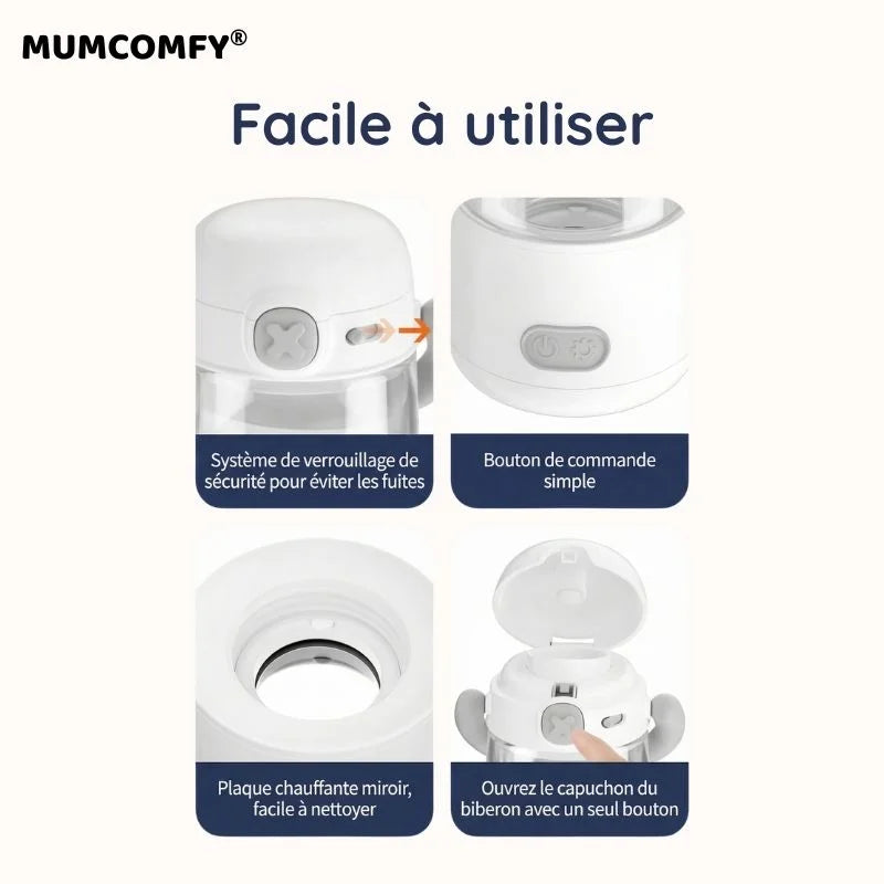 Chauffe-Biberon Nomade 9000mAh — WarmyPlus®