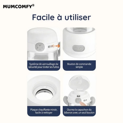 Chauffe-Biberon Nomade 9000mAh — WarmyPlus® — vue 8 MUMCOMFY
