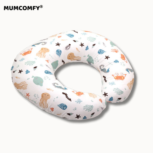 Coussin d'Allaitement en U — Petits Trésors Marins