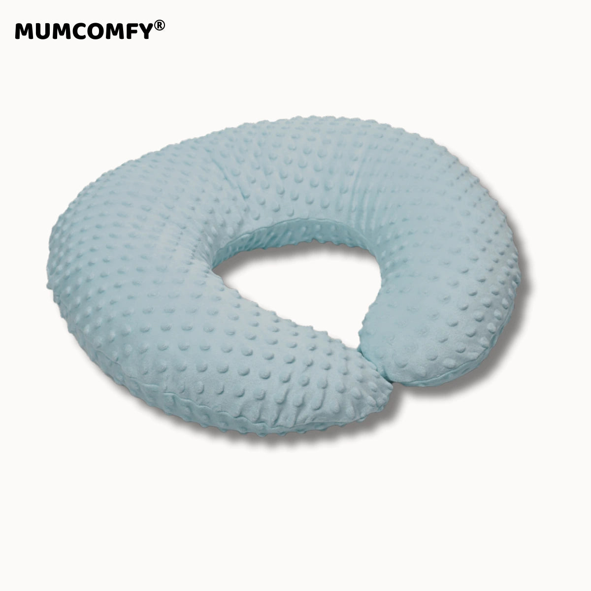 Coussin d'Allaitement en U — Cyan Bubble