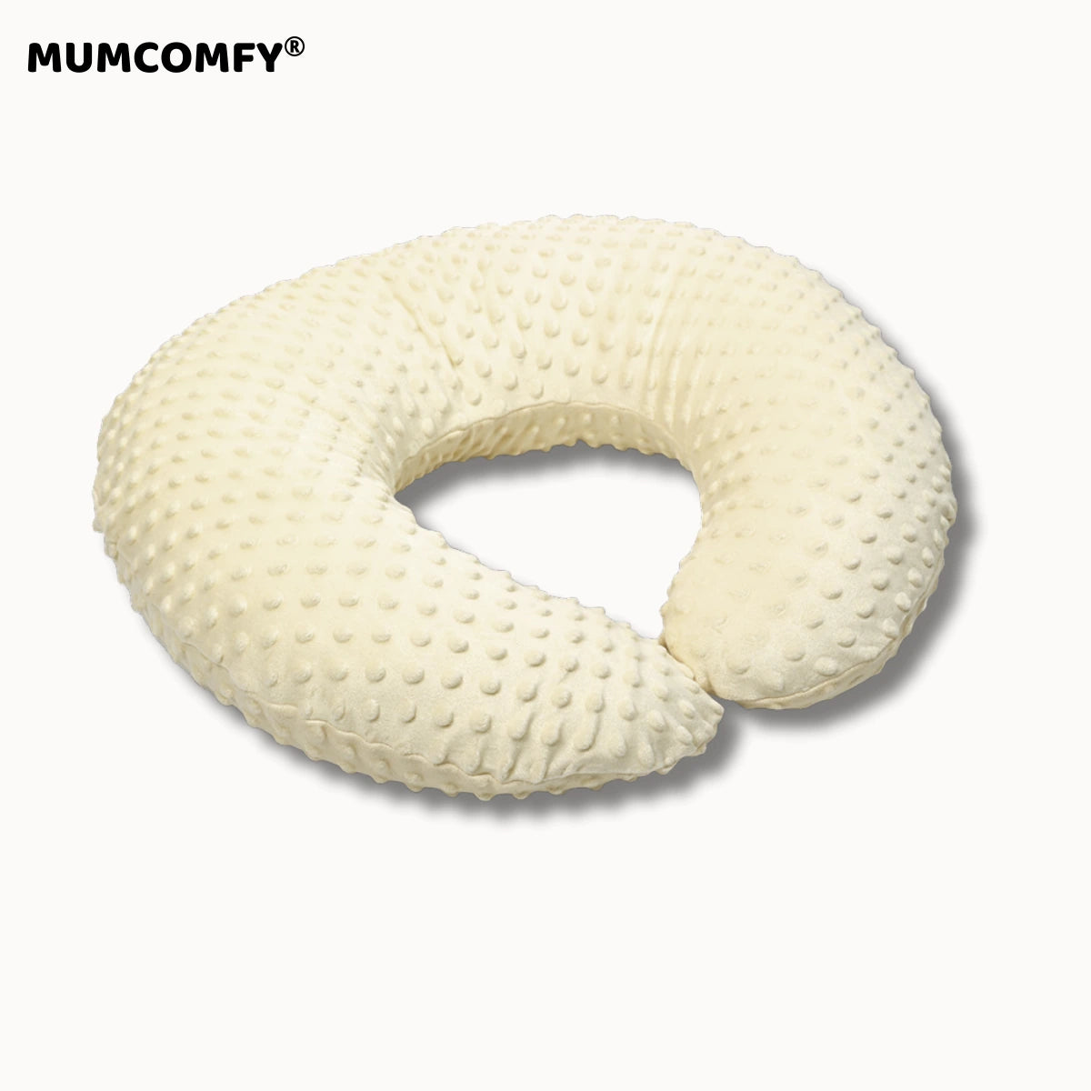 Coussin d'Allaitement en U — Jaune Bubble