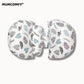 Coussin de Grossesse Papillon — Feuilles Tropicales