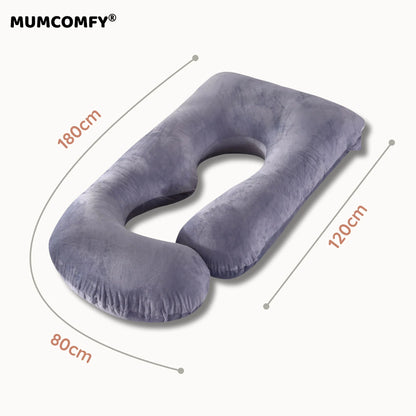 Coussin de Grossesse G-shape — Velours Doux - vue 6