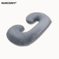 Coussin de Grossesse C-shape — Velours Signature