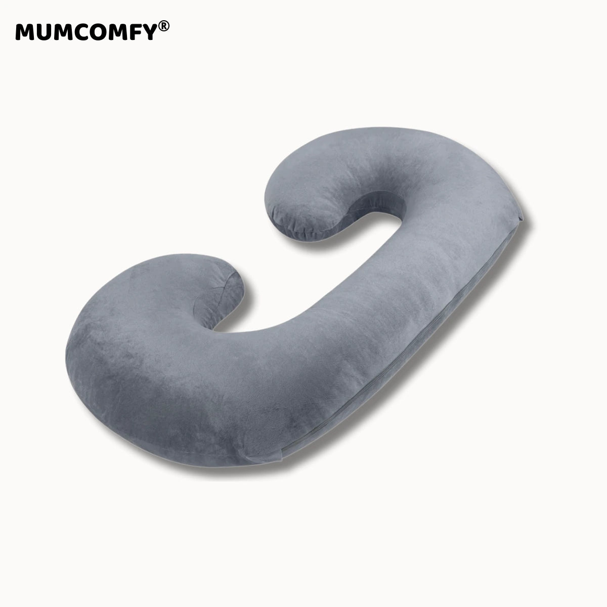 Coussin de Grossesse C-shape — Velours Signature