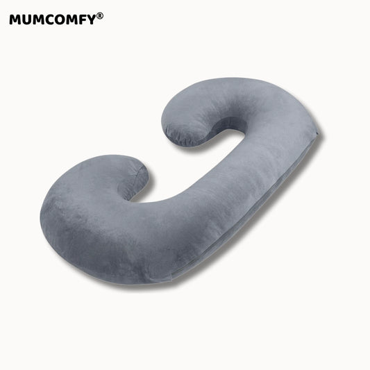 Coussin de Grossesse C-shape — Velours Signature