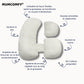 Coussin de Grossesse 3-en-1 — Modulable, Multi-Positions & Allaitement