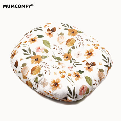 Cocon Bébé Incliné — Fleurs Aquarelle Orange