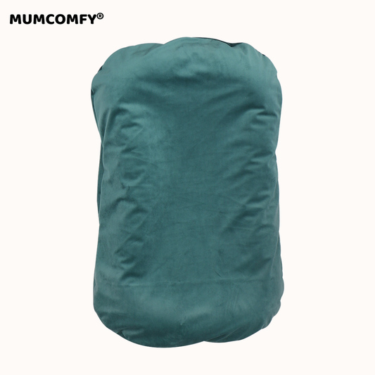 Cocon nid bébé Velours Vert Sauge